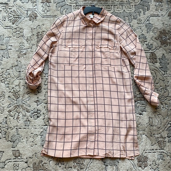 Fossil Silk Shirt Dress - Picture 5 of 8